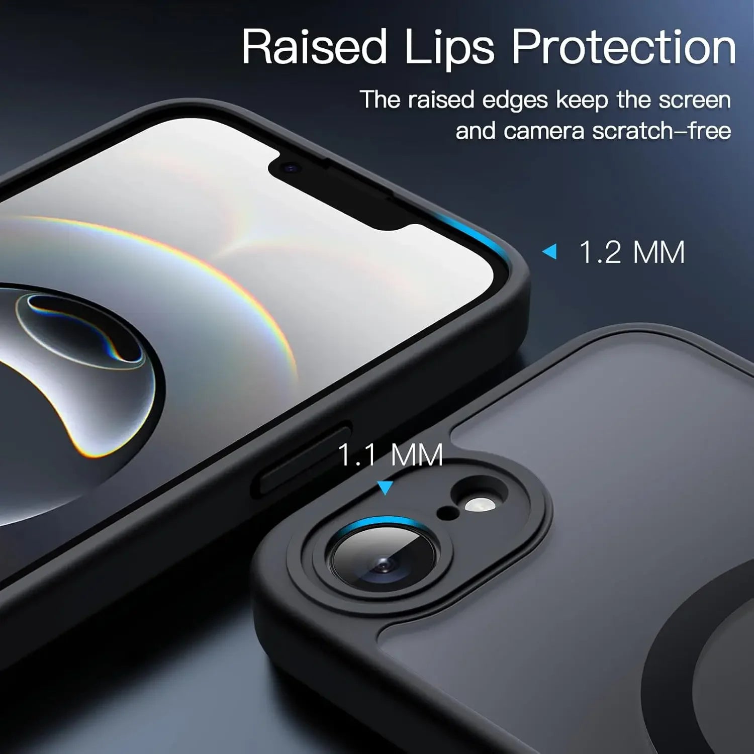 Matte Hybrid Magnetic MagSafe Case for iPhone 16e Matte Hybrid Magnetic MagSafe Case for iPhone 16e